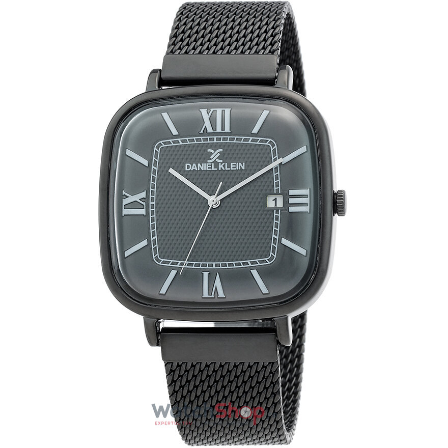 Ceas Daniel Klein Original Barbatesc Casual Negru DK.1.12336.2 Quartz cu Comanda Online