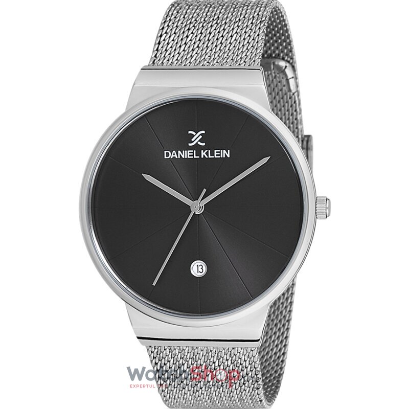 Ceas Daniel Klein Original Barbatesc Casual Negru PREMIUM DK12223-3 Quartz cu Comanda Online