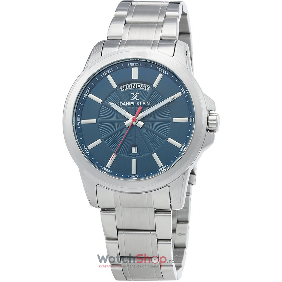 Ceas Daniel Klein Original Barbatesc Elegant Bleumarin PREMIUM DK.1.12365.2 Quartz cu Comanda Online