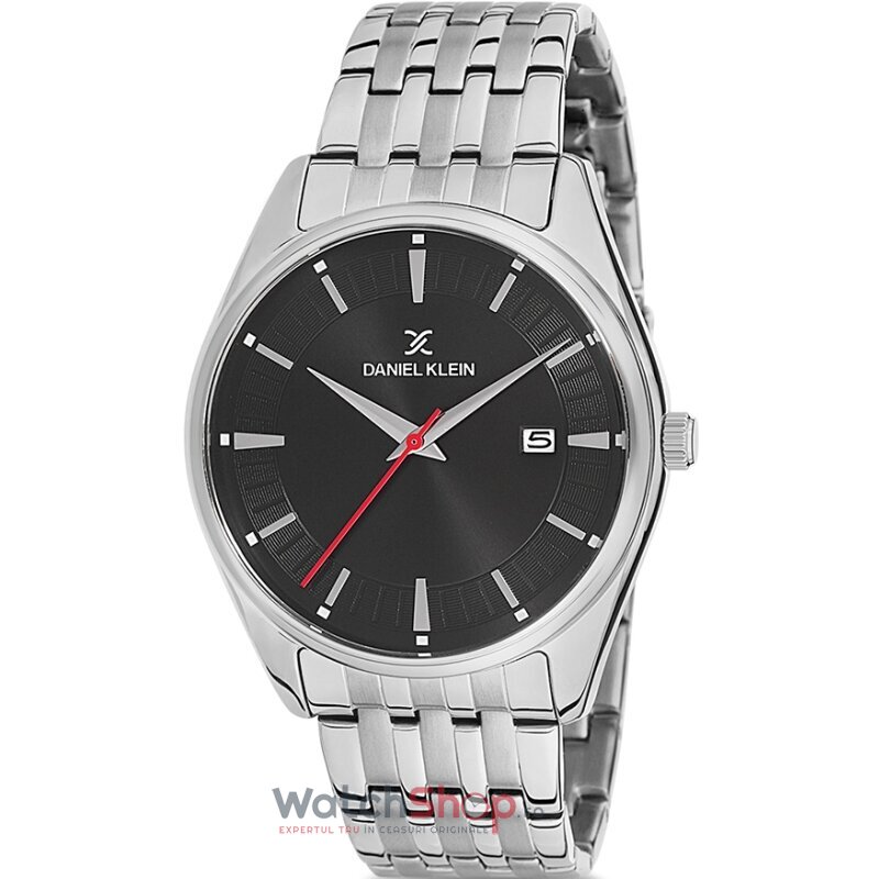 Ceas Daniel Klein Original Barbatesc Elegant Negru PREMIUM DK12219-2 Quartz cu Comanda Online