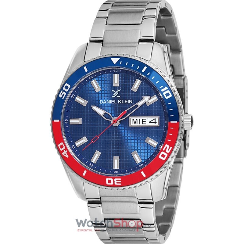 Ceas Daniel Klein Original Barbatesc Sport Albastru PREMIUM DK12237-5 Quartz cu Comanda Online