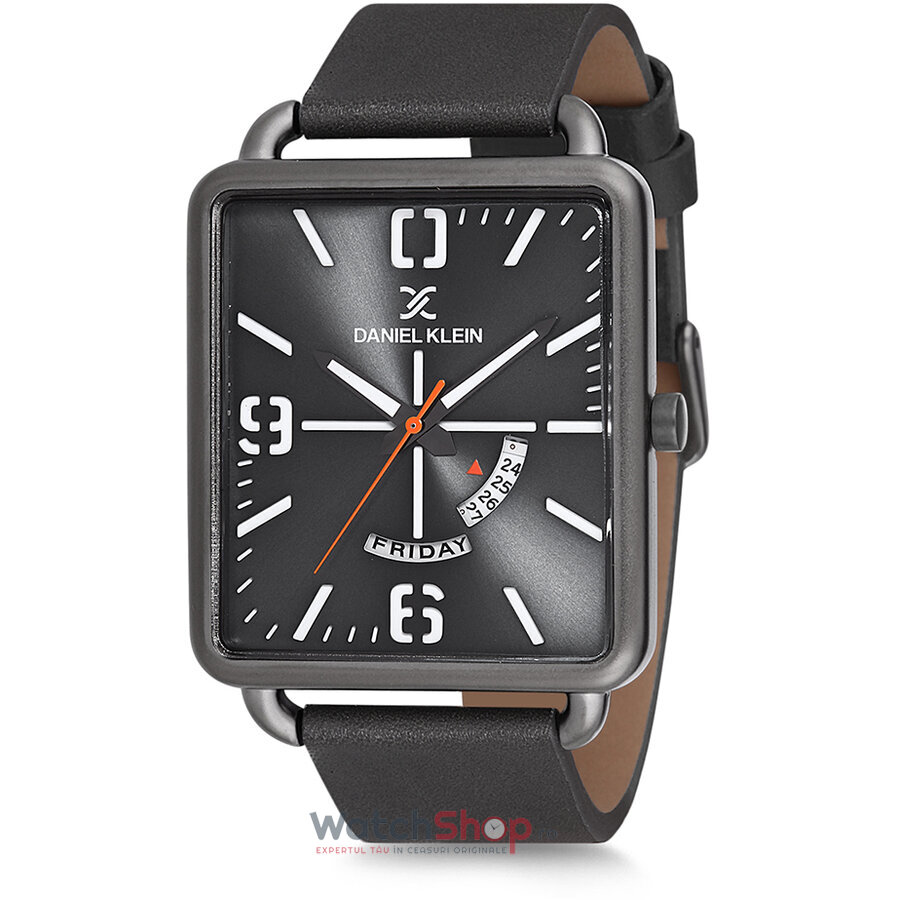 Ceas Daniel Klein Original Barbatesc Sport Antracit PREMIUM DK12227-3 Quartz cu Comanda Online