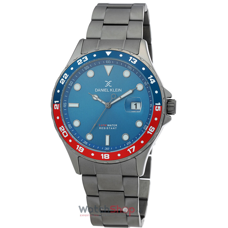 Ceas Daniel Klein Original Barbatesc Sport Bleumarin PREMIUM DK.1.12350.5 Quartz cu Comanda Online