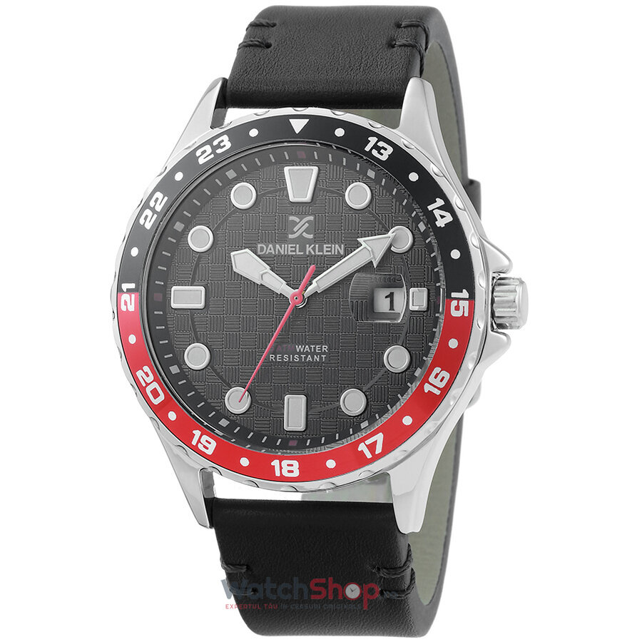 Ceas Daniel Klein Original Barbatesc Sport Negru PREMIUM DK.1.12349.1 Quartz cu Comanda Online