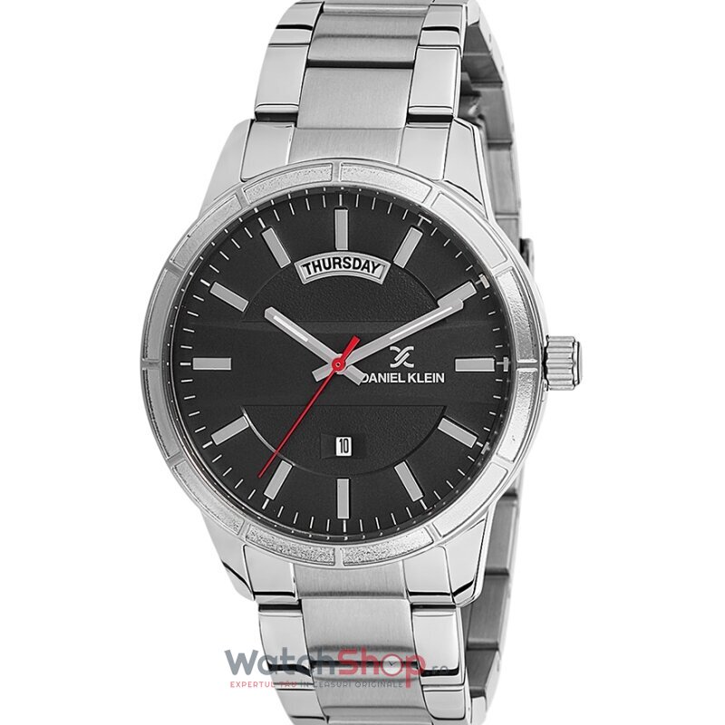 Ceas Daniel Klein Original Barbatesc Sport Negru PREMIUM DK12215-3 Quartz cu Comanda Online