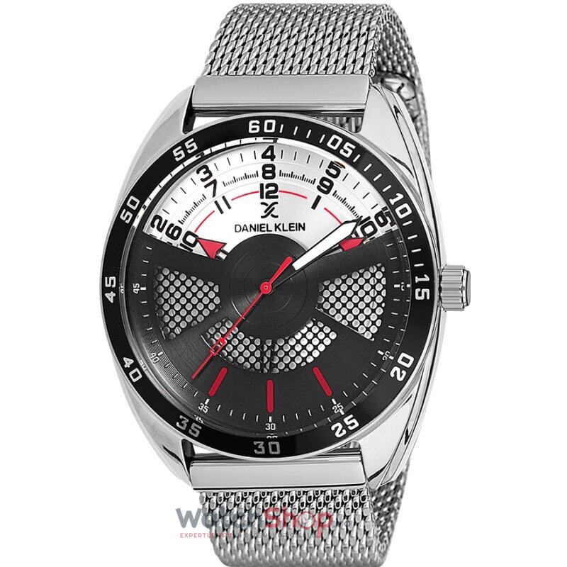 Ceas Daniel Klein Original Barbatesc Sport Negru PREMIUM DK12221-1 Quartz cu Comanda Online