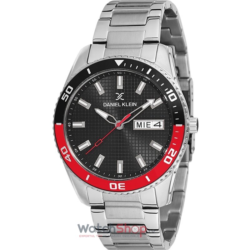 Ceas Daniel Klein Original Barbatesc Sport Negru PREMIUM DK12237-6 Quartz cu Comanda Online