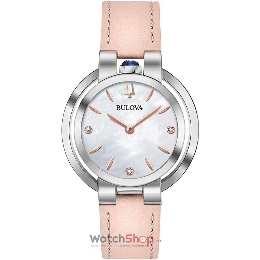 Ceas Elegant Bulova RUBAIYAT 96P197  de Dama Original cu Comanda Online