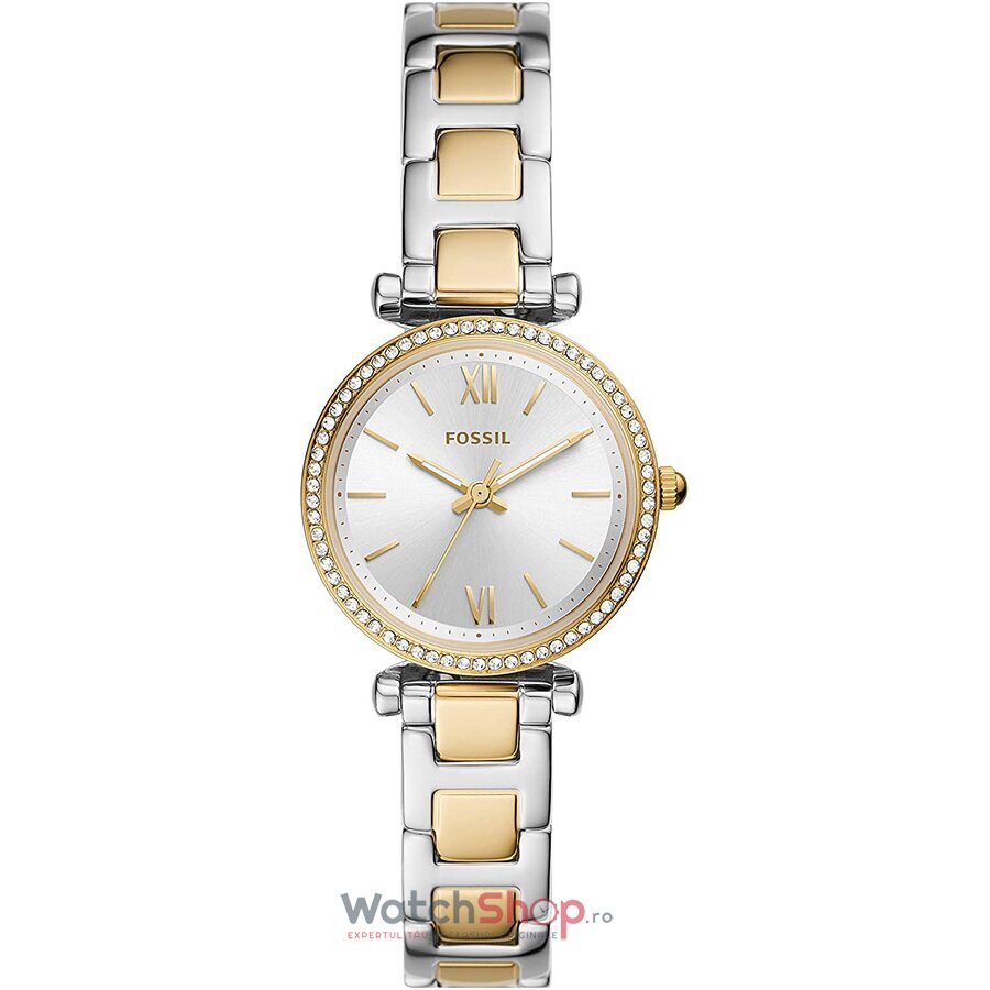 Ceas Elegant Fossil CARLIE MINI ES4955 Argintiu de Dama Original cu Comanda Online