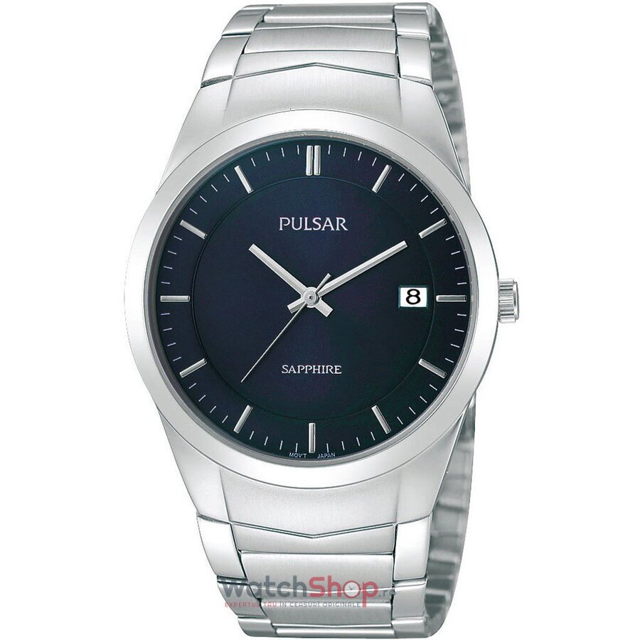 Ceas Elegant Pulsar Barbatesc DRESS MEN PS9131X1 Albastru Quartz Original cu Comanda Online