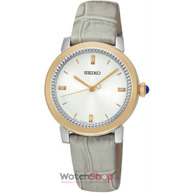 Ceas Elegant Seiko DRESS SRZ452P1 Alb de Dama Original cu Comanda Online