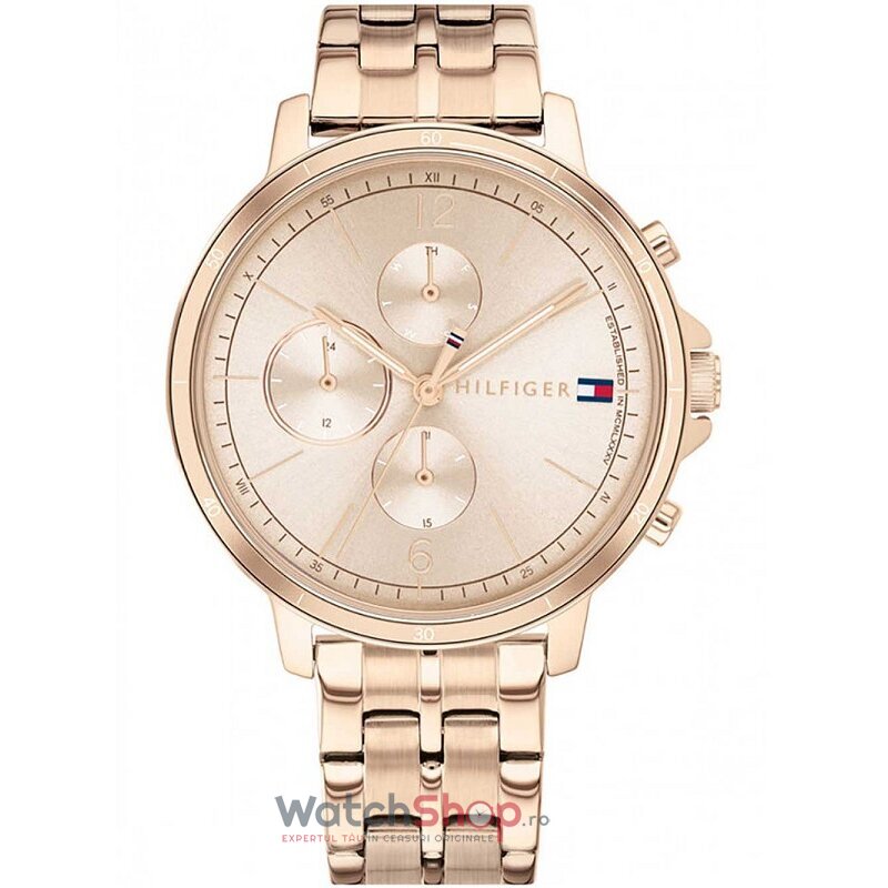 Ceas Elegant Tommy Hilfiger 1782190 Aur roz de Dama Original cu Comanda Online