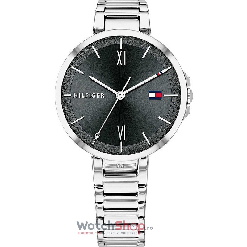 Ceas Elegant Tommy Hilfiger DRESSED UP 1782204 Negru de Dama Original cu Comanda Online