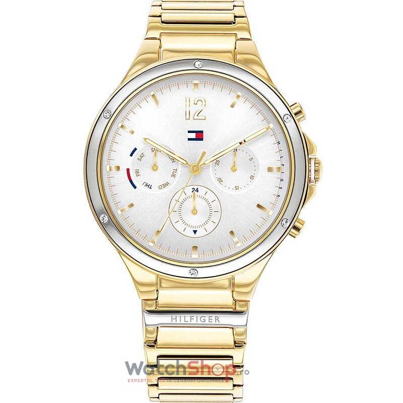 Ceas Elegant Tommy Hilfiger EVE 1782278 Argintiu de Dama Original cu Comanda Online