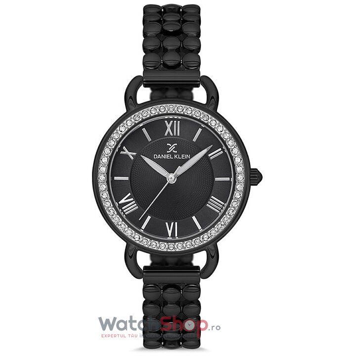 Ceas Fashion Daniel Klein PREMIUM DK.1.12564.5 Negru de Dama Original cu Comanda Online