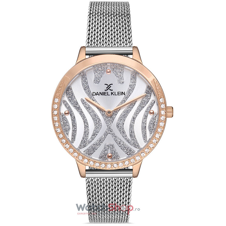 Ceas Fashion Daniel Klein PREMIUM DK.1.12858.3 Argintiu de Dama Original cu Comanda Online