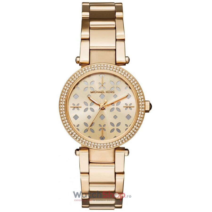 Ceas Fashion Michael Kors MINI PARKER MK6469 Auriu de Dama Original cu Comanda Online