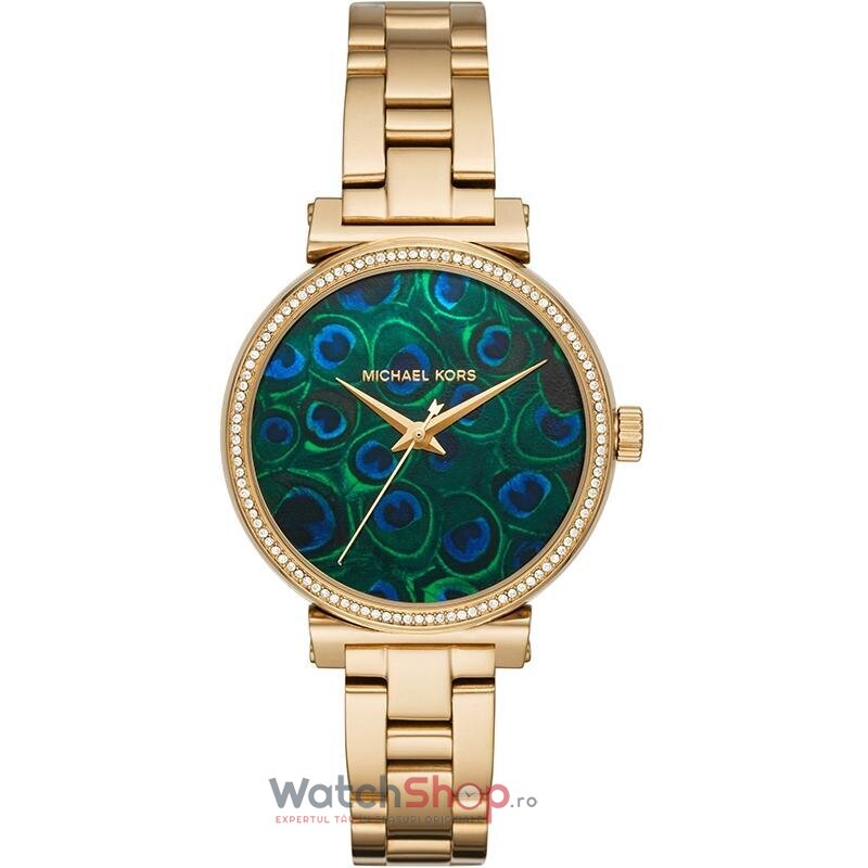 Ceas Fashion Michael Kors SOFIE MK3946 Verde de Dama Original cu Comanda Online