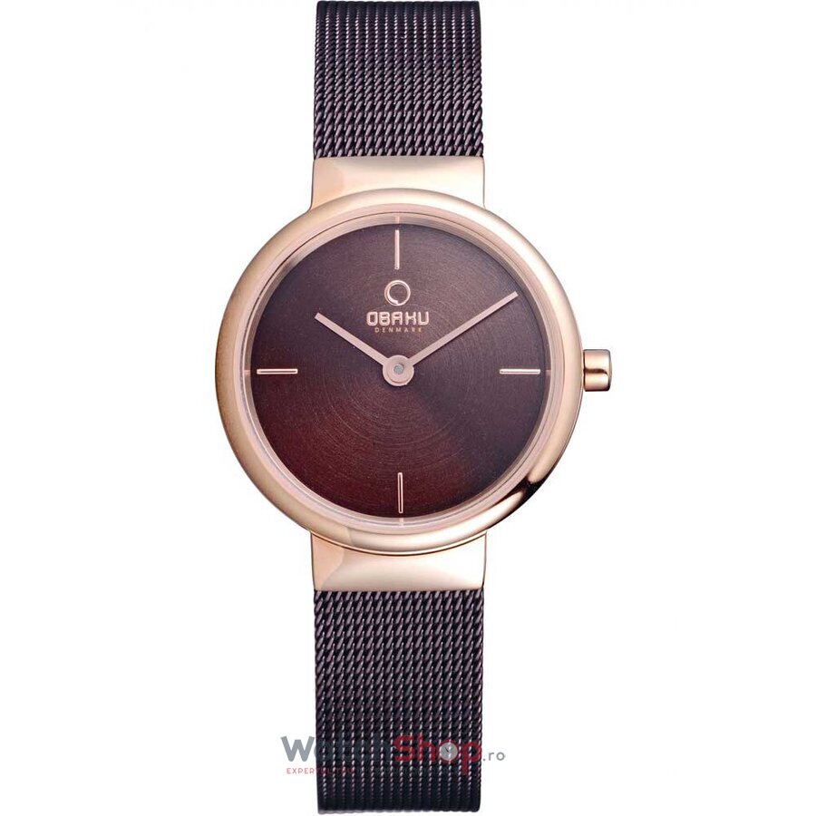 Ceas Fashion Obaku KLAR V153LXVNMN Maro de Dama Original cu Comanda Online