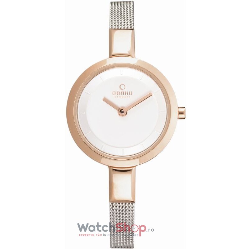 Ceas Fashion Obaku SIV V129LXGIMC Alb de Dama Original cu Comanda Online