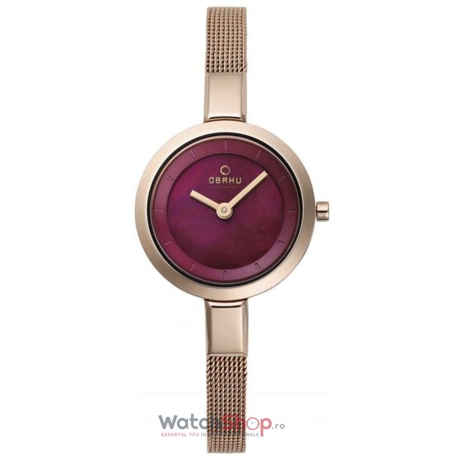 Ceas Fashion Obaku SIV V129LXVQMV Violet de Dama Original cu Comanda Online