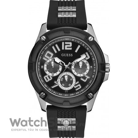 Ceas Guess Original Barbatesc Casual Negru DELTA GW0051G1 Quartz cu Comanda Online