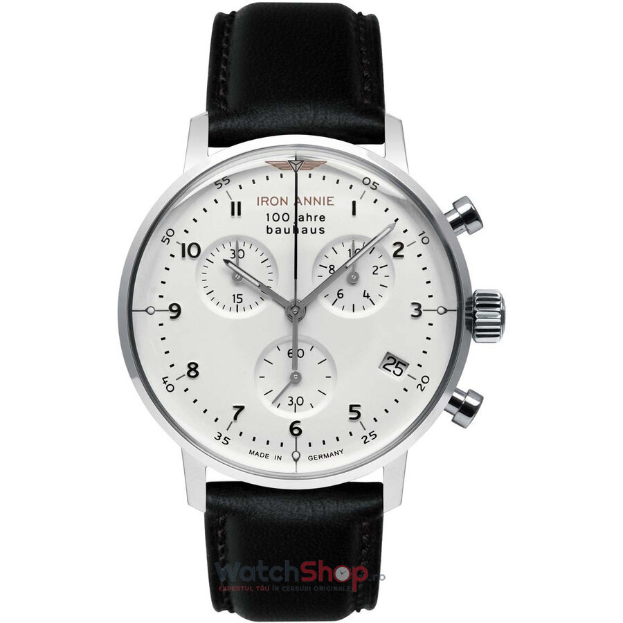 Ceas Junkers Original Barbatesc Elegant Alb 5096-1 Quartz cu Comanda Online