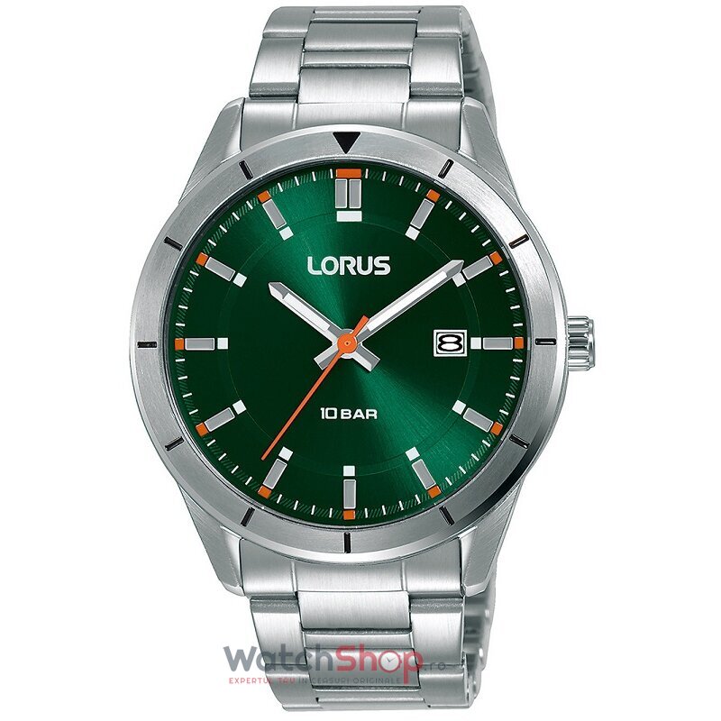 Ceas Lorus Original Barbatesc Clasic Verde RH901MX9 Quartz cu Comanda Online