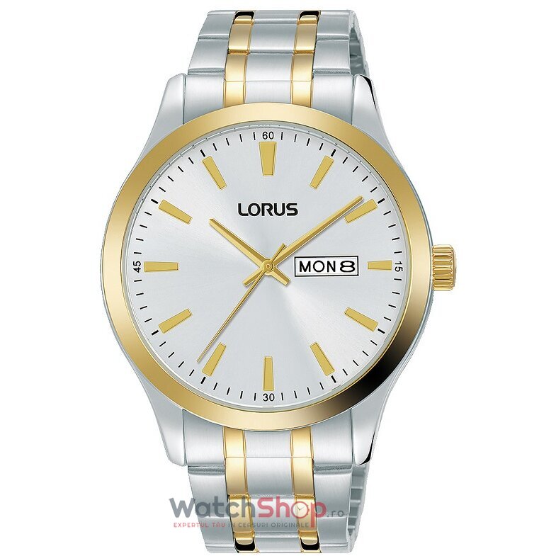 Ceas Lorus Original Barbatesc Elegant Argintiu RH346AX9 Quartz cu Comanda Online