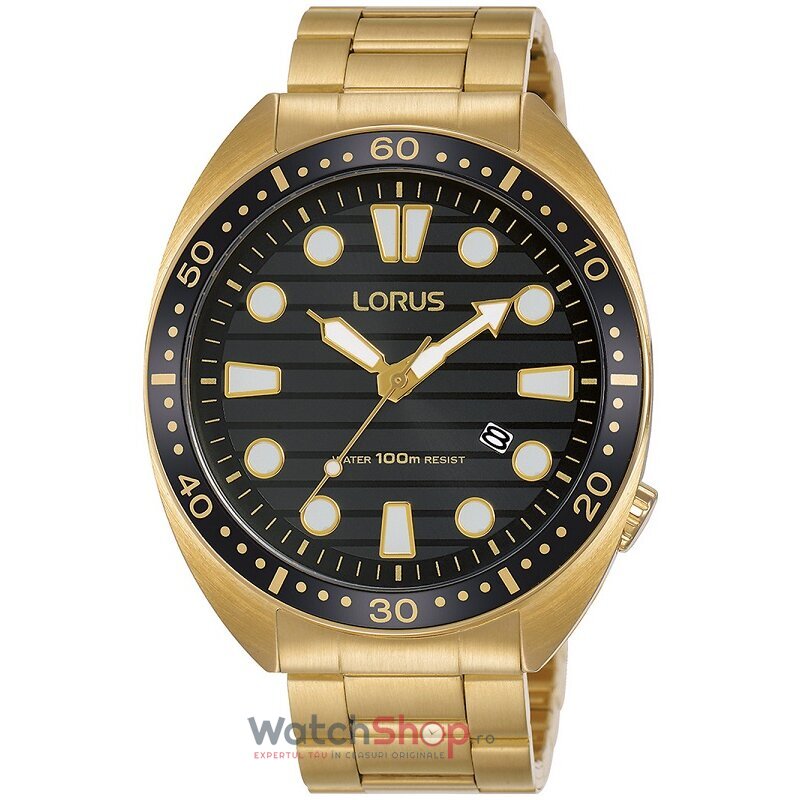 Ceas Lorus Original Barbatesc Sport Negru S RH922LX9 Quartz cu Comanda Online