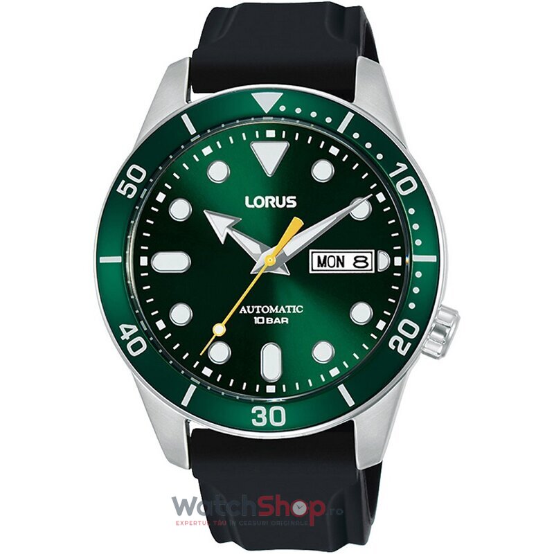 Ceas Lorus Original Barbatesc Sport Verde S RL455AX9 Automatic cu Comanda Online