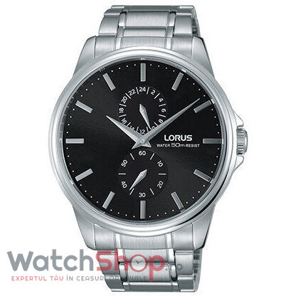 Ceas Lorus by Seiko Casual Barbatesc R3A11AX-9 Negru Quartz cu Comanda Online