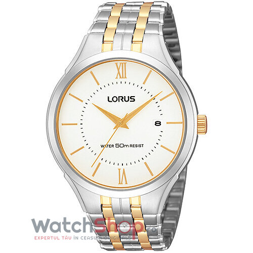 Ceas Lorus by Seiko Casual Barbatesc RH926DX-9 Alb Quartz cu Comanda Online