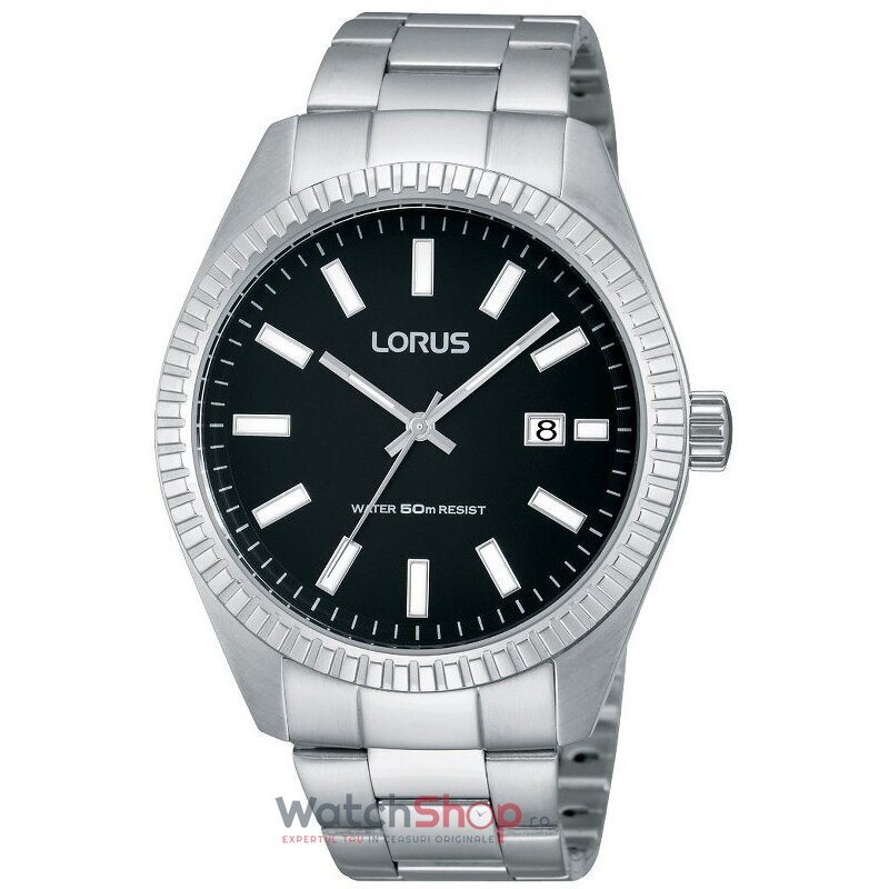 Ceas Lorus by Seiko Casual Barbatesc RH997DX-9 Negru Quartz cu Comanda Online