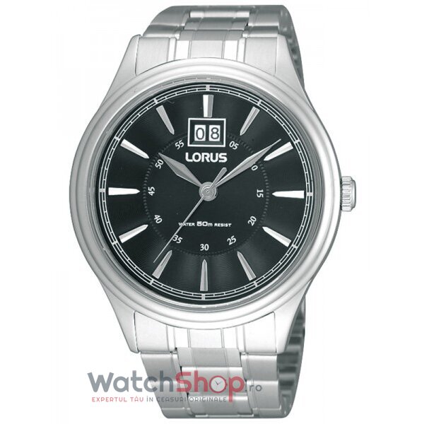 Ceas Lorus by Seiko Casual Barbatesc RQ515AX-9 Negru Quartz cu Comanda Online