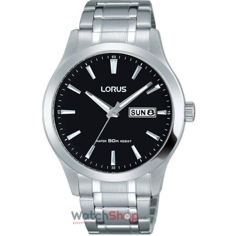 Ceas Lorus by Seiko Casual Barbatesc RXN23DX-9 Negru Quartz cu Comanda Online