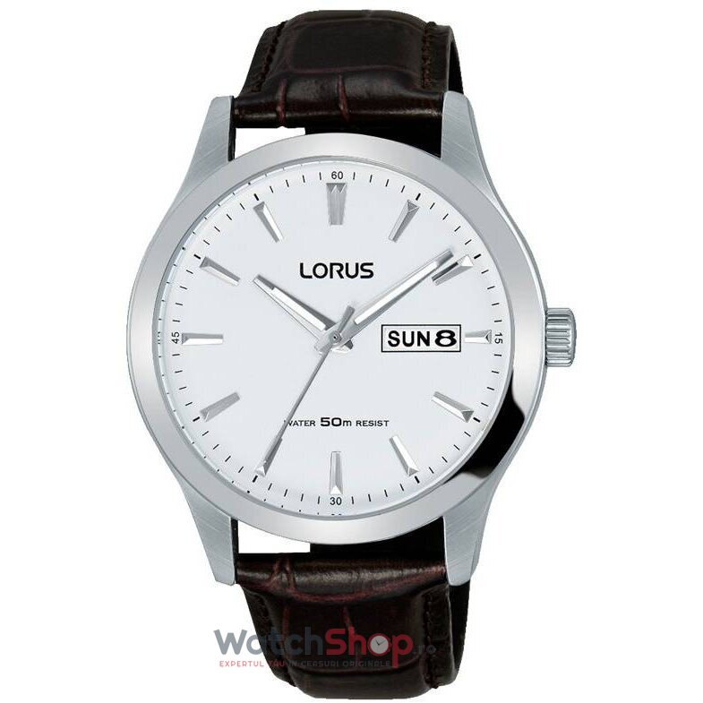 Ceas Lorus by Seiko Casual Barbatesc RXN29DX-9 Alb Quartz cu Comanda Online