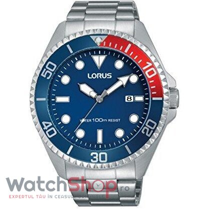 Ceas Lorus by Seiko Original Barbatesc Sport Albastru S RH941GX9 Quartz cu Comanda Online