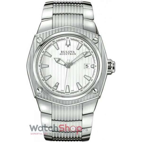 Ceas Lux Bulova Barbatesc ACCUTRON 63B036 Argintiu Automatic Original cu Comanda Online