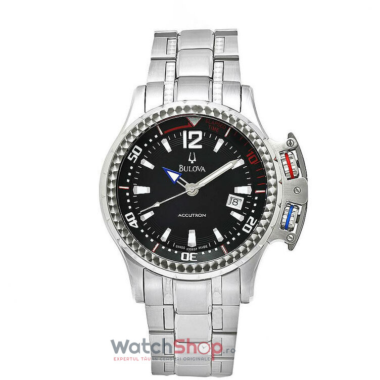 Ceas Lux Bulova Barbatesc ACCUTRON 63B037 Negru Quartz Original cu Comanda Online