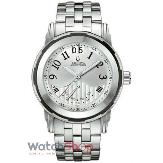 Ceas Lux Bulova Barbatesc ACCUTRON 65C104 Argintiu Quartz Original cu Comanda Online