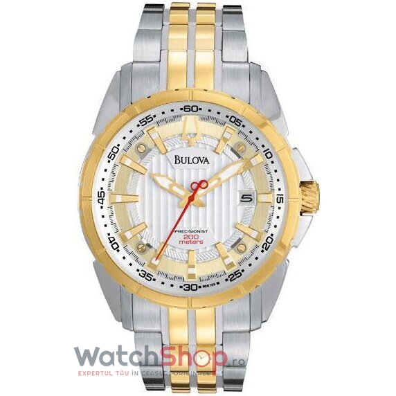 Ceas Lux Bulova Barbatesc PRECISIONIST 98B169 Argintiu Quartz Original cu Comanda Online