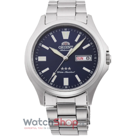 Ceas Orient Original Barbatesc Casual Albastru THREE STAR RA-AB0F09L Vega Automatic cu Comanda Online