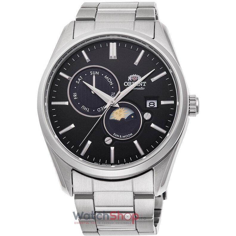 Ceas Orient Original Barbatesc Casual Negru CONTEMPORARY RA-AK0302B10B Automatic cu Comanda Online