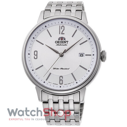 Ceas Orient Original Barbatesc Clasic Alb CONTEMPORARY RA-AC0J10S10B Automatic cu Comanda Online