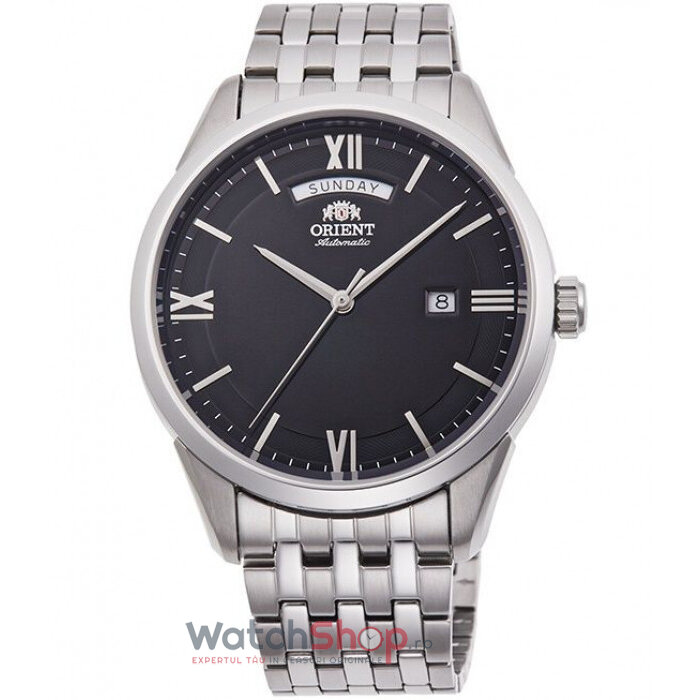 Ceas Orient Original Barbatesc Elegant Negru CONTEMPORARY RA-AX0003B0HB Automatic cu Comanda Online