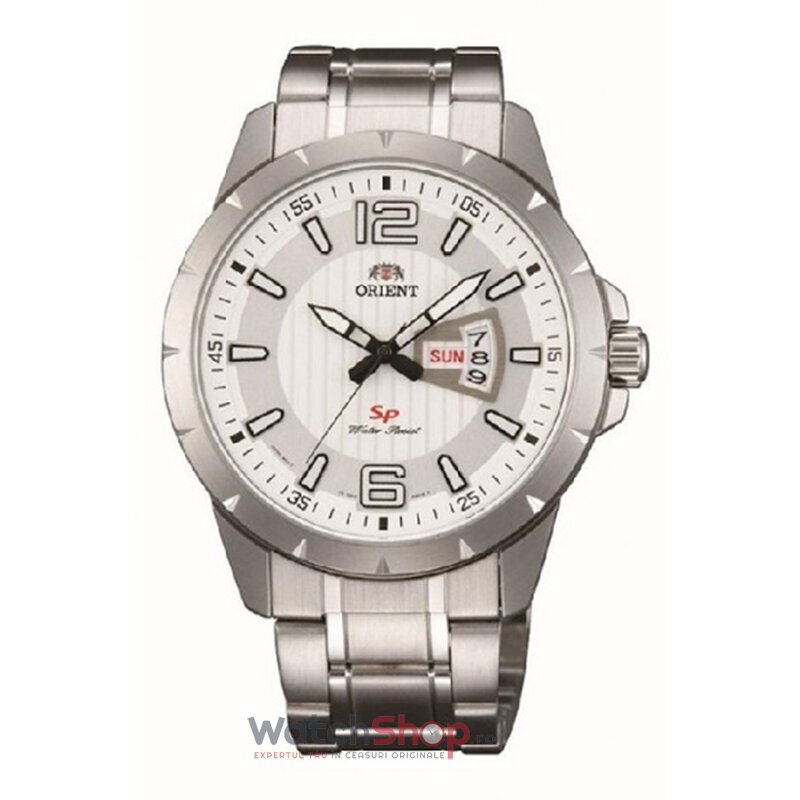 Ceas Orient Original Barbatesc Sport Alb Y FUG1X005W9 Quartz cu Comanda Online