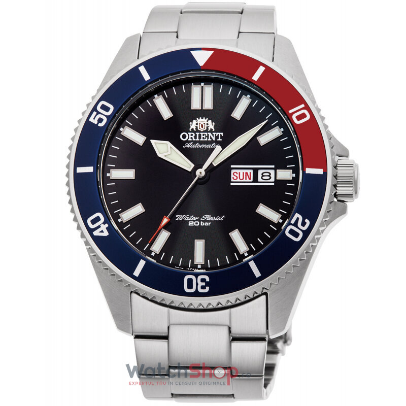 Ceas Orient Original Barbatesc Sport Negru KANNO RA-AA0912B19B Automatic cu Comanda Online