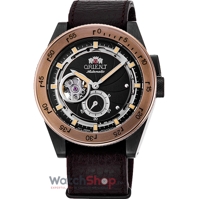 Ceas Orient Original Barbatesc Sport Negru RETRO FUTURE CAMERA RA-AR0203Y10B Automatic cu Comanda Online