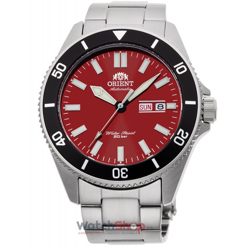 Ceas Orient Original Barbatesc Sport Verde KANNO RA-AA0915R19B Automatic cu Comanda Online